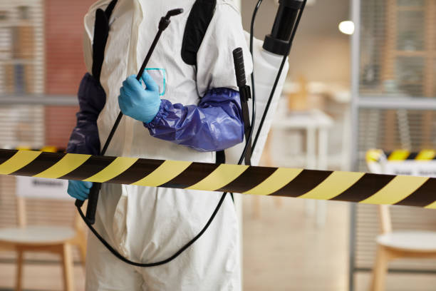 Professional Sewage Cleanup technician working in Berea, KY